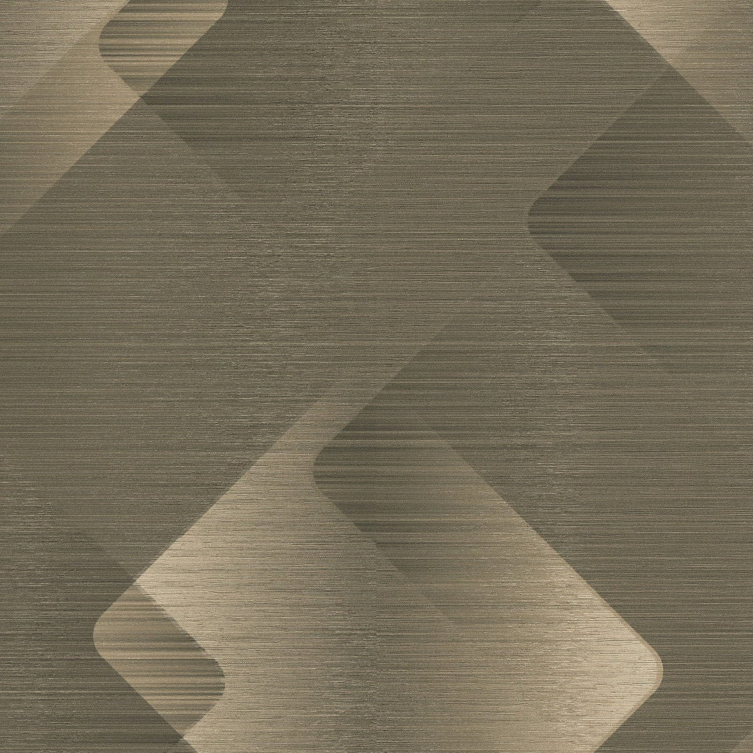 Tapetes 3776553: Smalkas līnijas, brūna/zelts Erismann