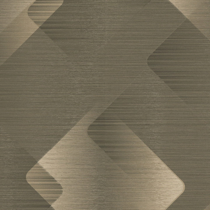 Tapetes 3776553: Smalkas līnijas, brūna/zelts Erismann