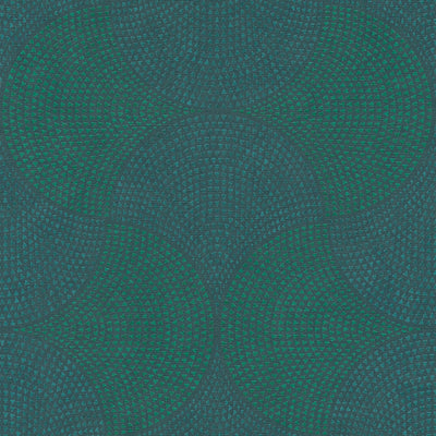 Tapetes ar mozaīkas rakstu - zila, zaļa, 1346557 Tapetenshop.lv