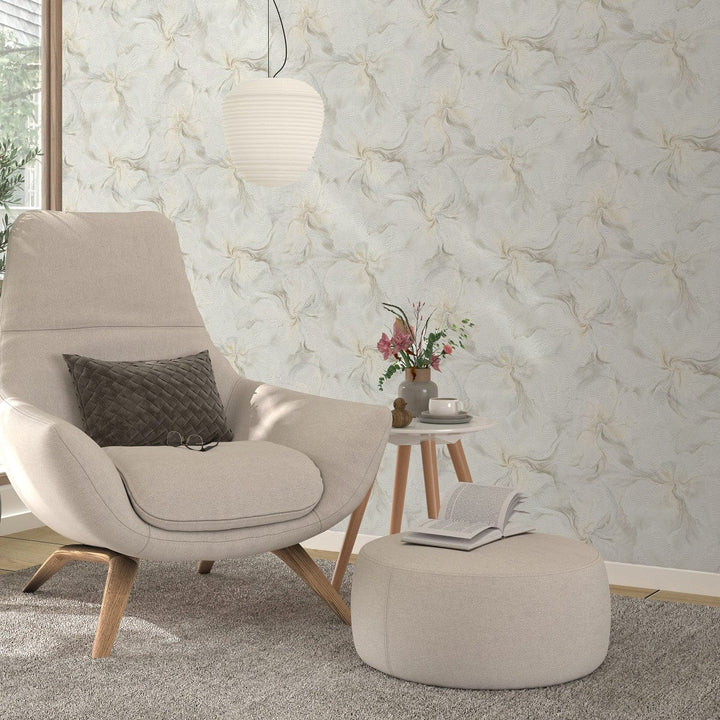 ERISMANN tapetes 4005456: Bēša/taupe/krēmkrāsa Erismann