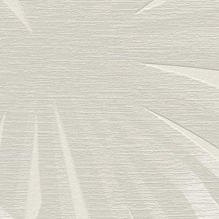 Tapetes ar palmu lapu rakstu maigās krāsās – taupe krāsā - 393381 AS Creation