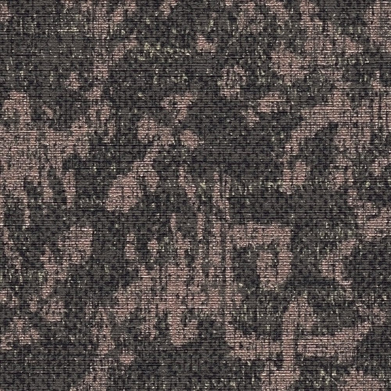 Tapetes ar persiešu paklāja ornamentu melnā krāsā - 1360274 AS Creation