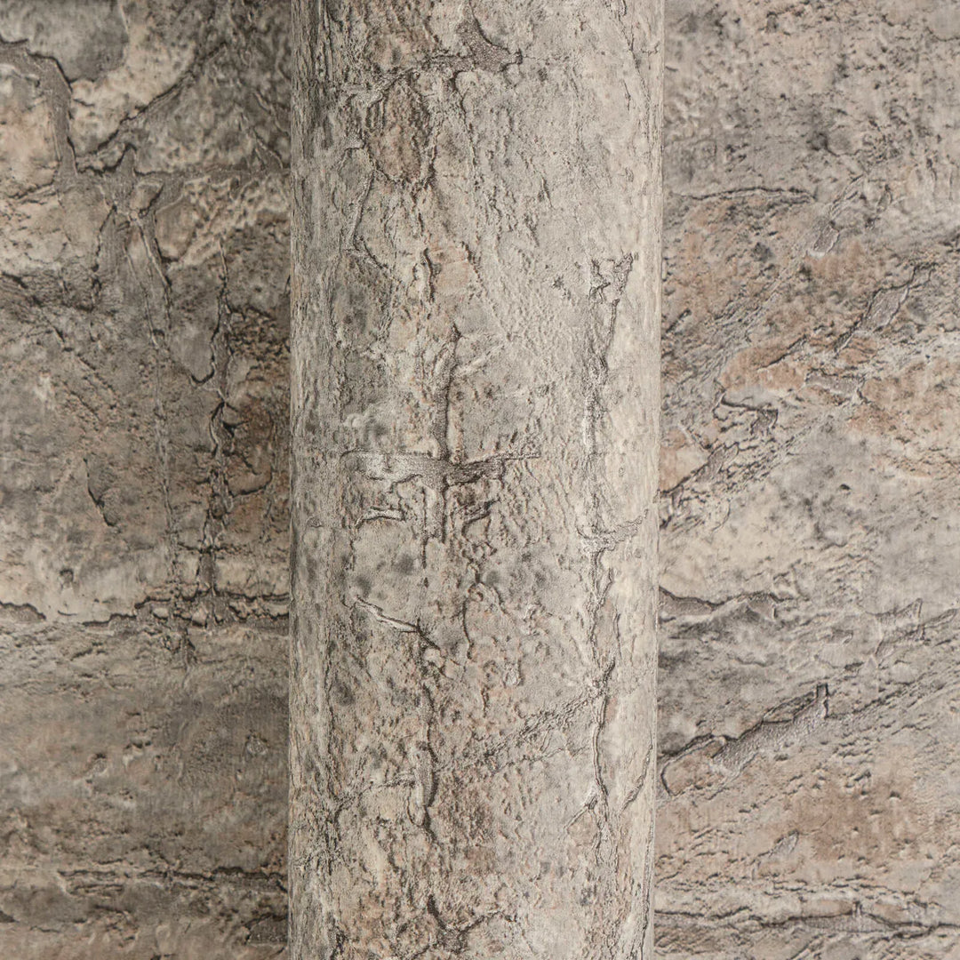 Tapetes ar reālistisku dabiskā akmens tekstūru - pelēkā - 3012673 AS Creation