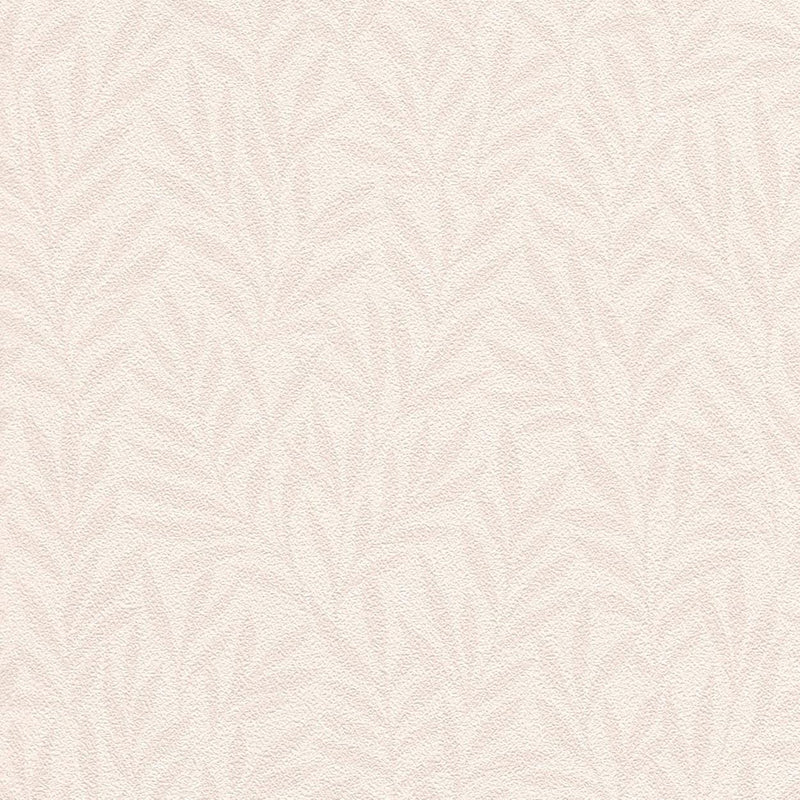 Tapetes ar smalkam lapām maigi rozā krāsā, 756045 Erismann