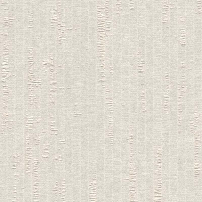 Tapetes ar smalku auduma izskatu baltas kafijas krāsā - 1335461 AS Creation