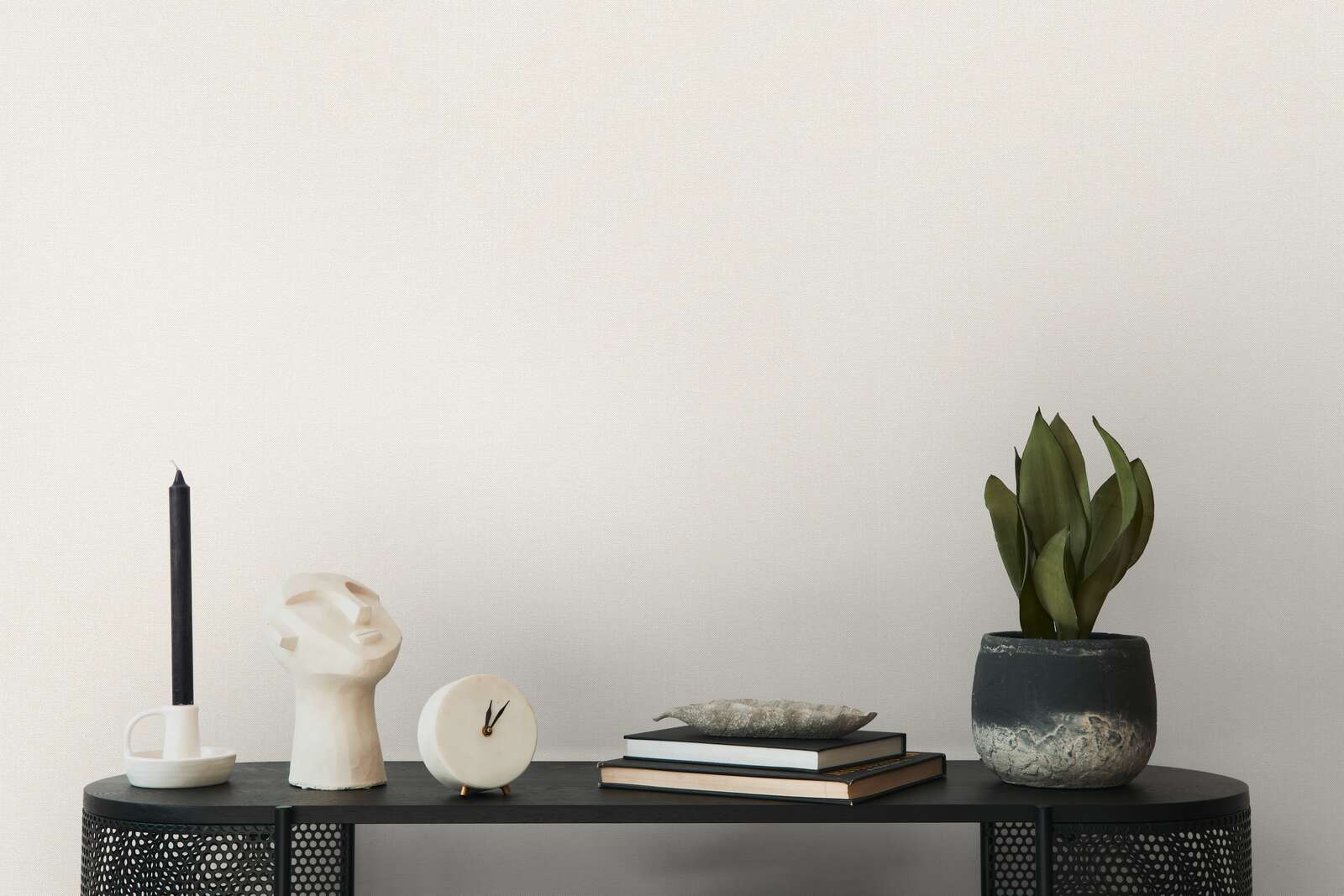 Neitrālas bēšas tekstila stila tapetes AS Creation – 297303 AS Creation