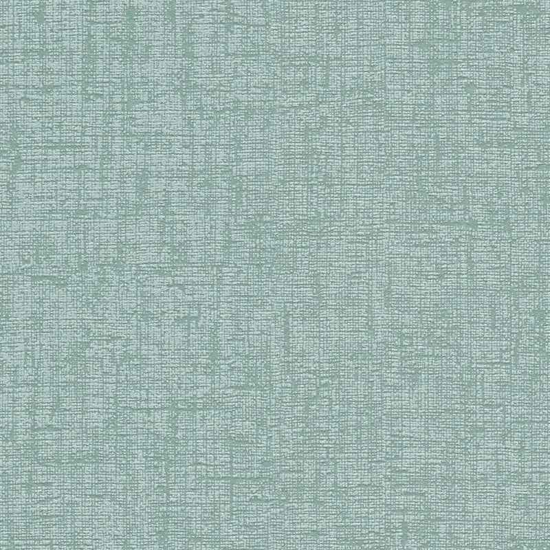 Wallpaper for living room with textile texture - green, 396554 AS Creation