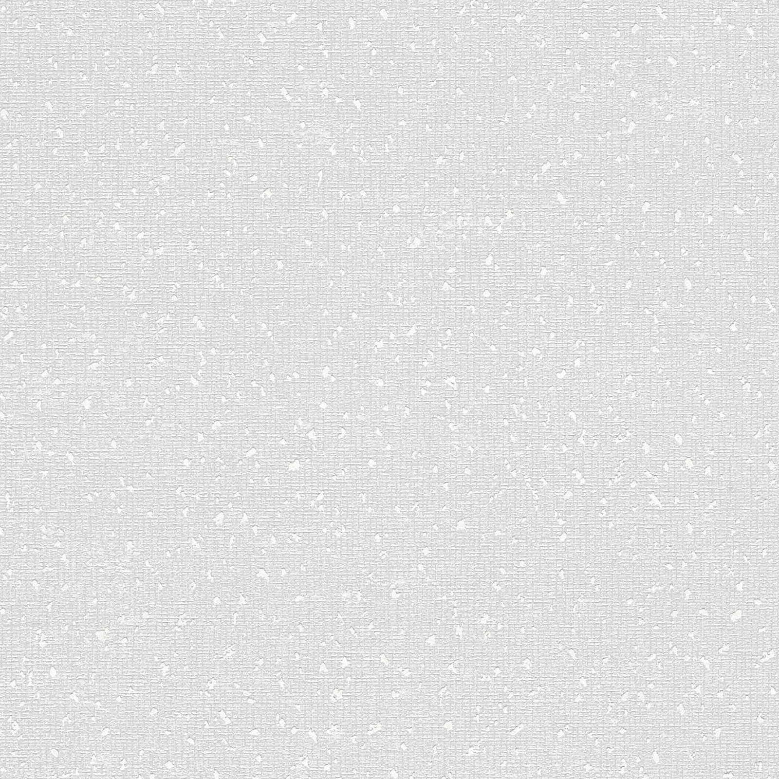 Tapetes ar tekstila struktūru un metālisku akcentu, balta - 1363716 AS Creation