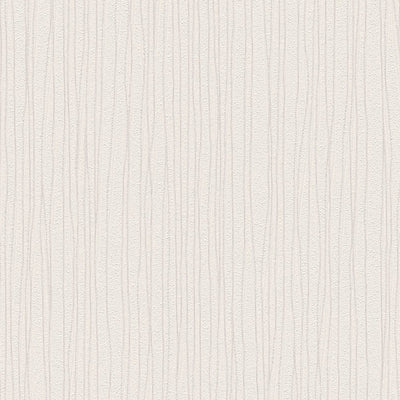 Tapetes ar teksturētu rakstu un līniju dizainu – krēmkrāsa, 1342560 Tapetenshop.lv