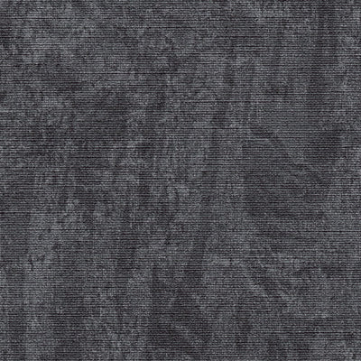 Tapetes ar teksturētu rakstu un tekstila izskatu melnā krāsā, 1336402 AS Creation