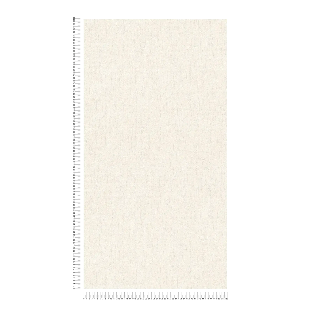 Tapetes ar vienkāršu dizainu un teksturētu apdari, krēmkrāsa, 3012714 AS Creation