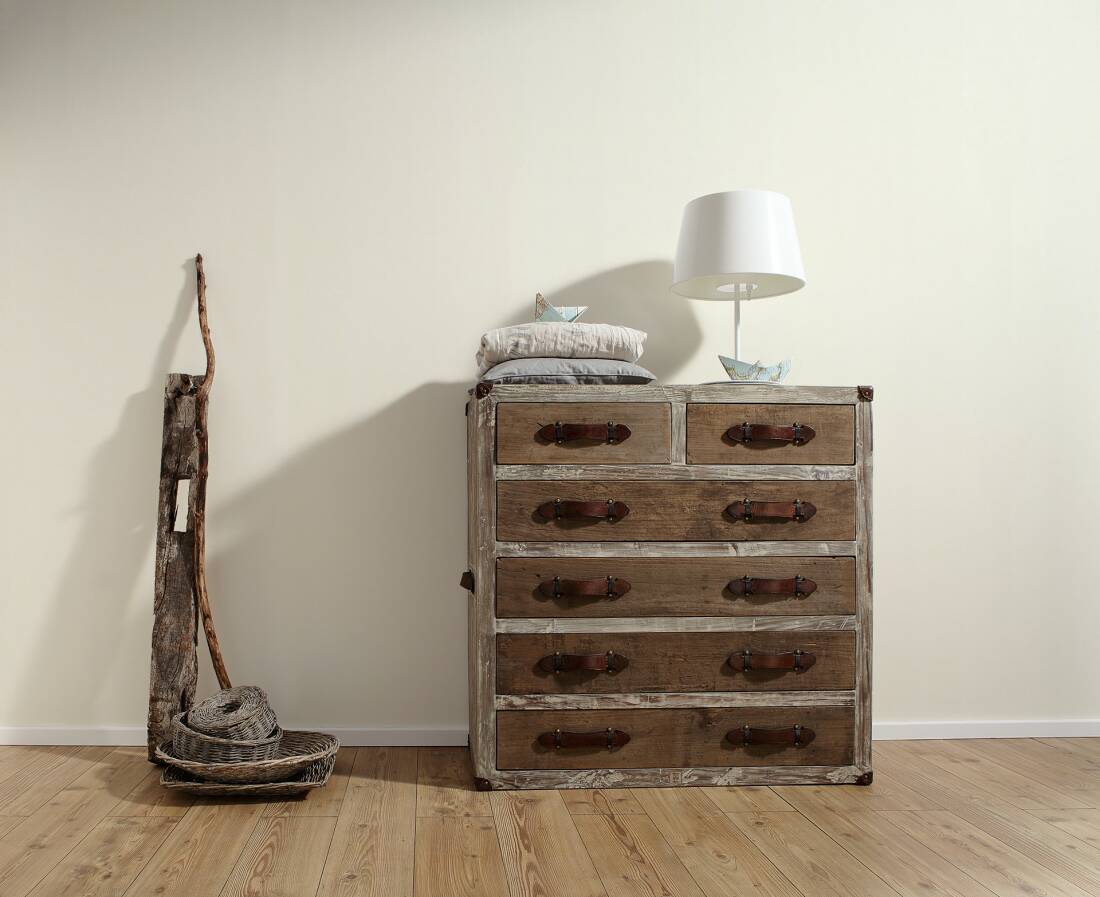 Flizelīna tapetes krēmbaltas gludas ar daļēji spīdīgu apdari AS Creation