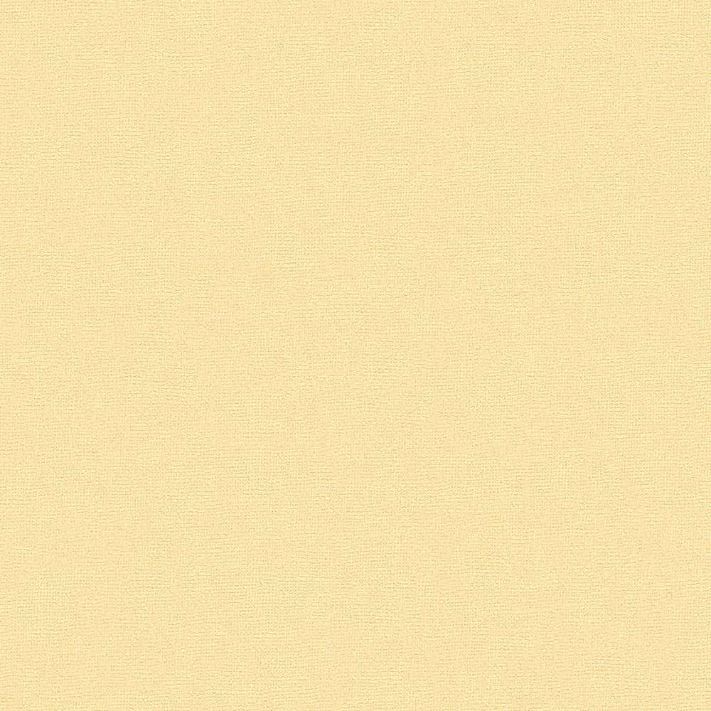 Tapetes dzeltena okera krāsā ar gludu struktūru AS 369326 AS Creation