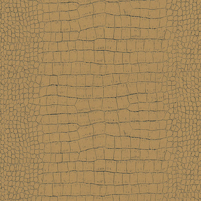 Tapetes ar krokodilādas imitāciju zeltā krāsā AS 371010 AS Creation
