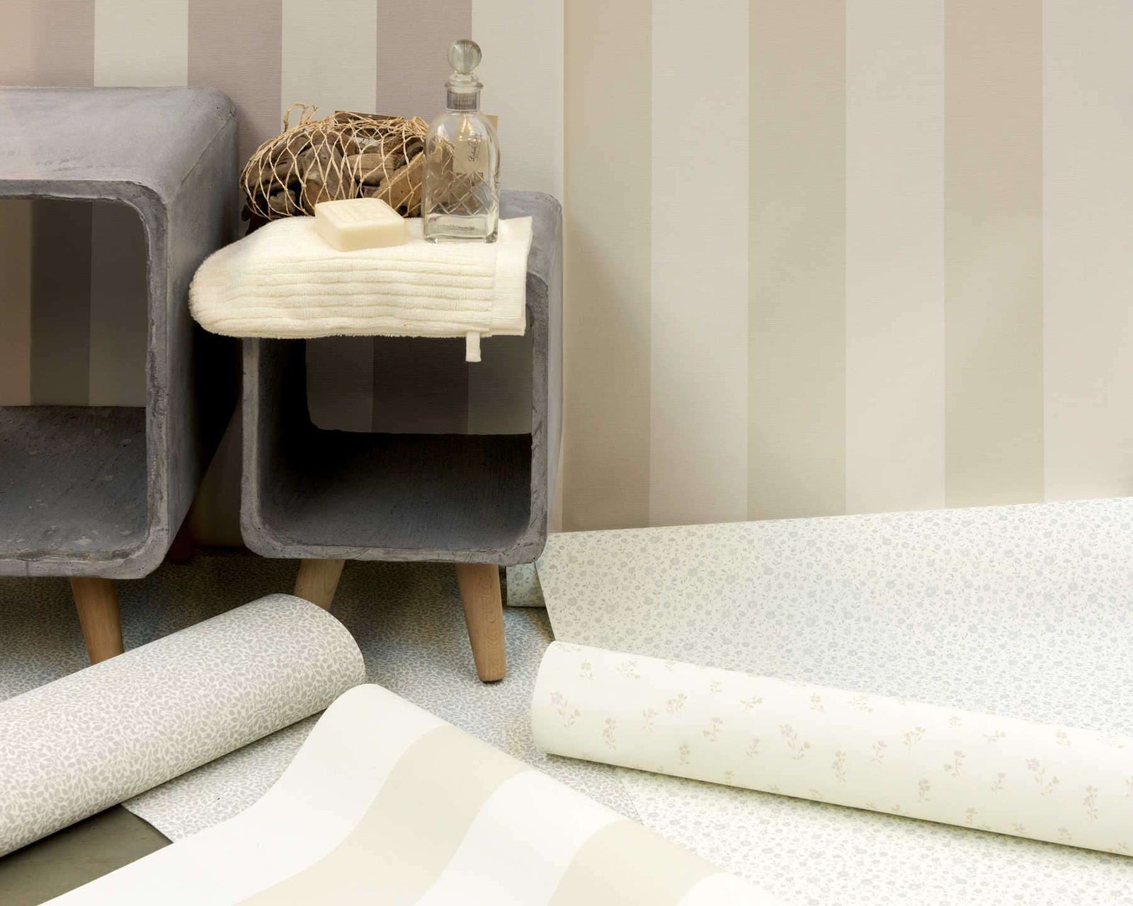 Strīpainas flizelīna tapetes AS Creation 31405-5 AS Creation