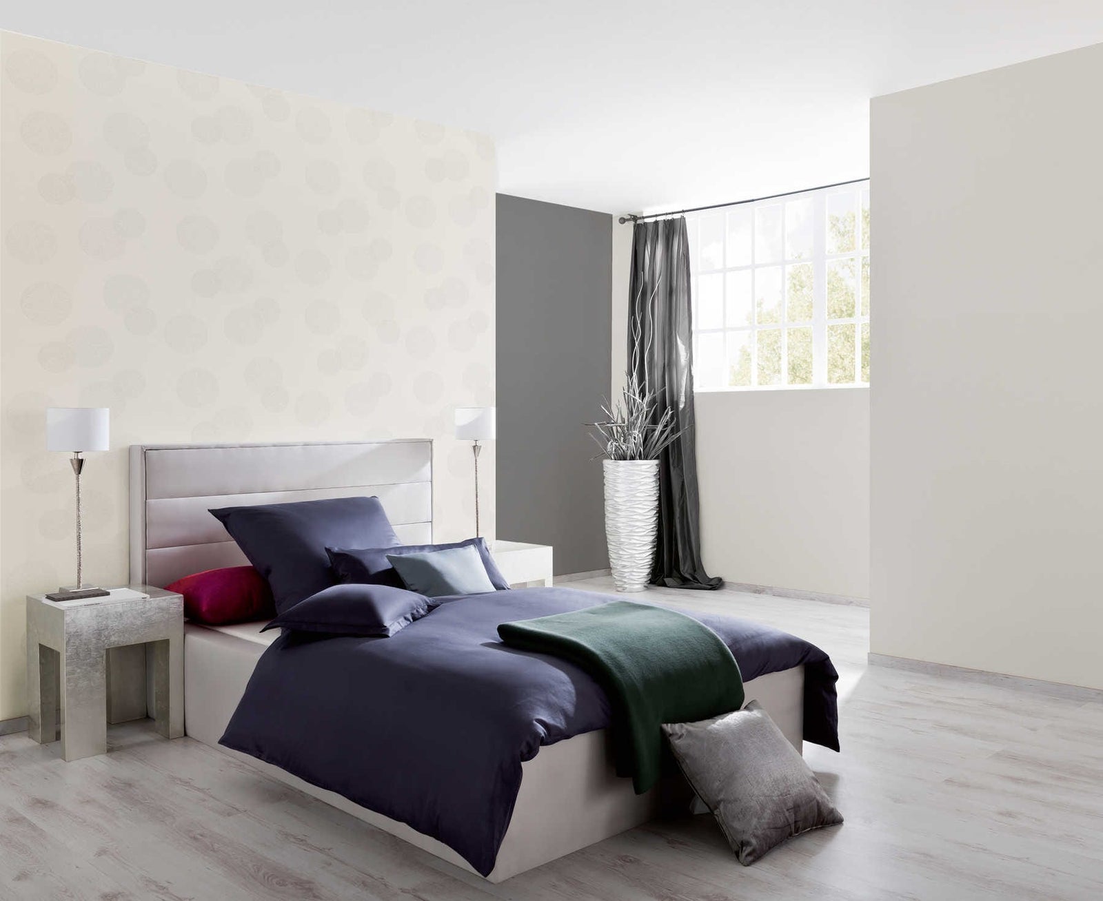 Tapetes ar moderniem apļiem gaišos toņos AS Creation 34771-1 AS Creation