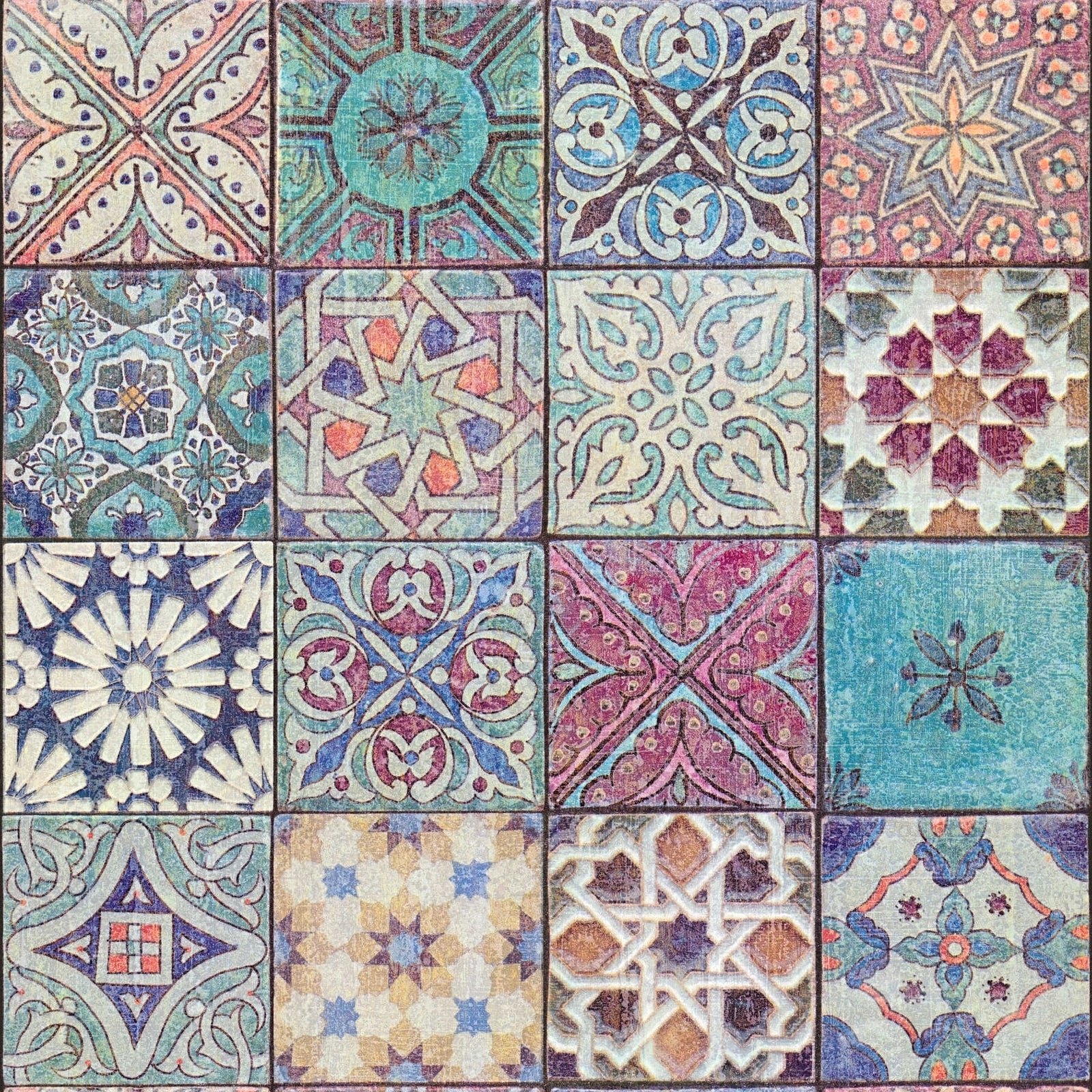 Daudzkrāsainas tapetes ar nacionāliem ornamentiem AS Creation 36205-1 AS Creation