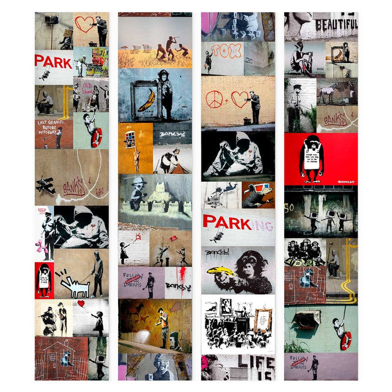 Tapetes - Banksy kolāža, 89158 G ART