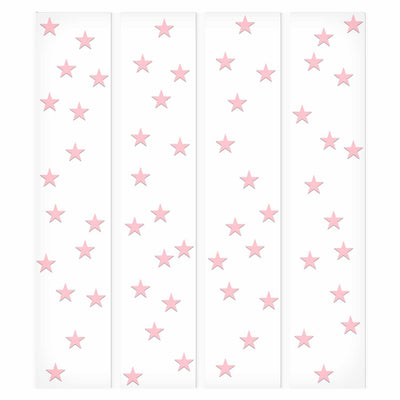 Tapetes bērnu istabai ar rozā zvaigznēm, 89647 G ART