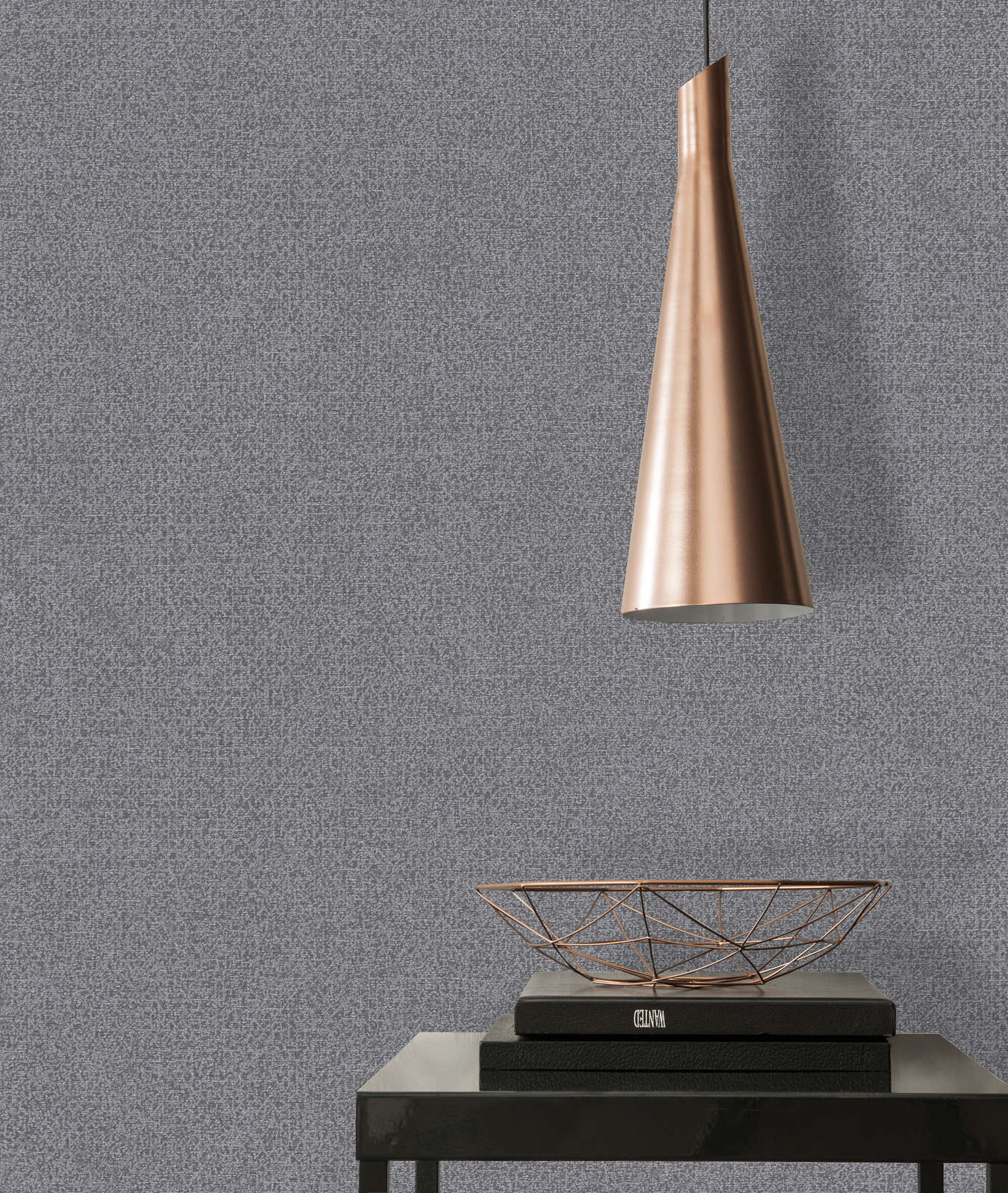 Ekoloģiskas tapetes ar nedaudz spīdīgu rakstu: melnā, sudrabā, 386624 AS Creation