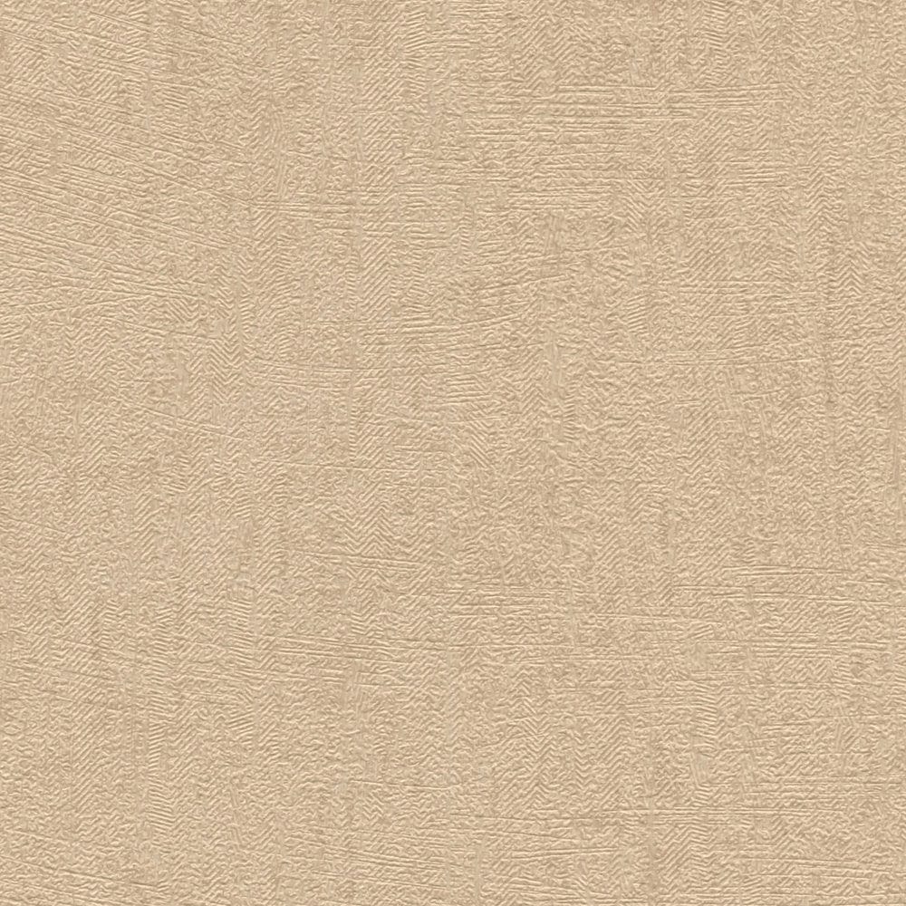 Tapetes karameļu toņos ar mirdzuma efektu - brūnas AS 381974  Tapetenshop.lv