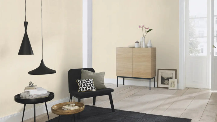 RASCH Wallpaper 2030354 | Warm sandy shade with a vertical textile texture
