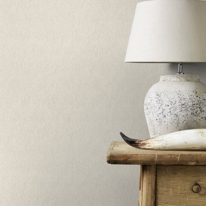 RASCH Wallpaper 2030461 | Ivory shade with a textile texture