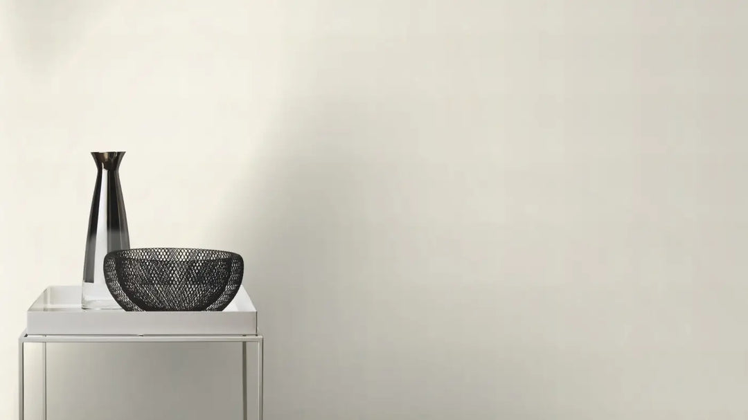 RASCH Wallpaper 2505021 | White shade with a subtle, matt fabric texture
