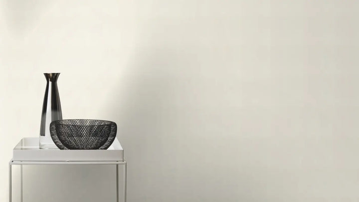 RASCH Wallpaper 2505021 | White shade with a subtle, matt fabric texture