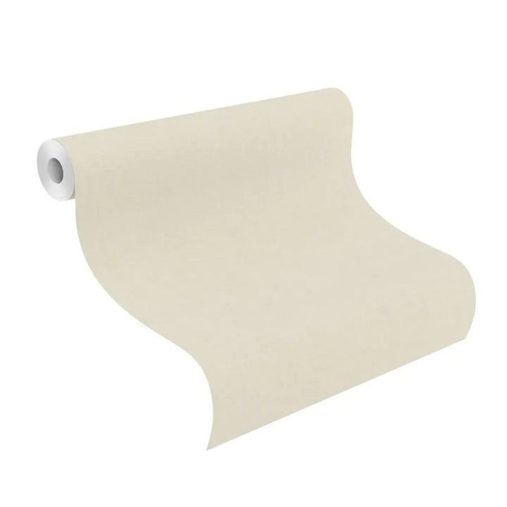 RASCH Wallpaper 2505030 | Light beige shade with a subtle fabric texture