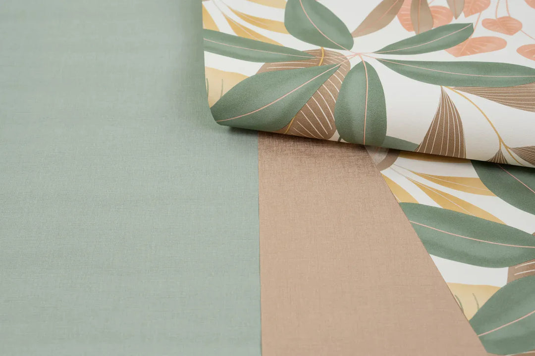 RASCH Wallpaper 2505067 | Soothing sage green shade