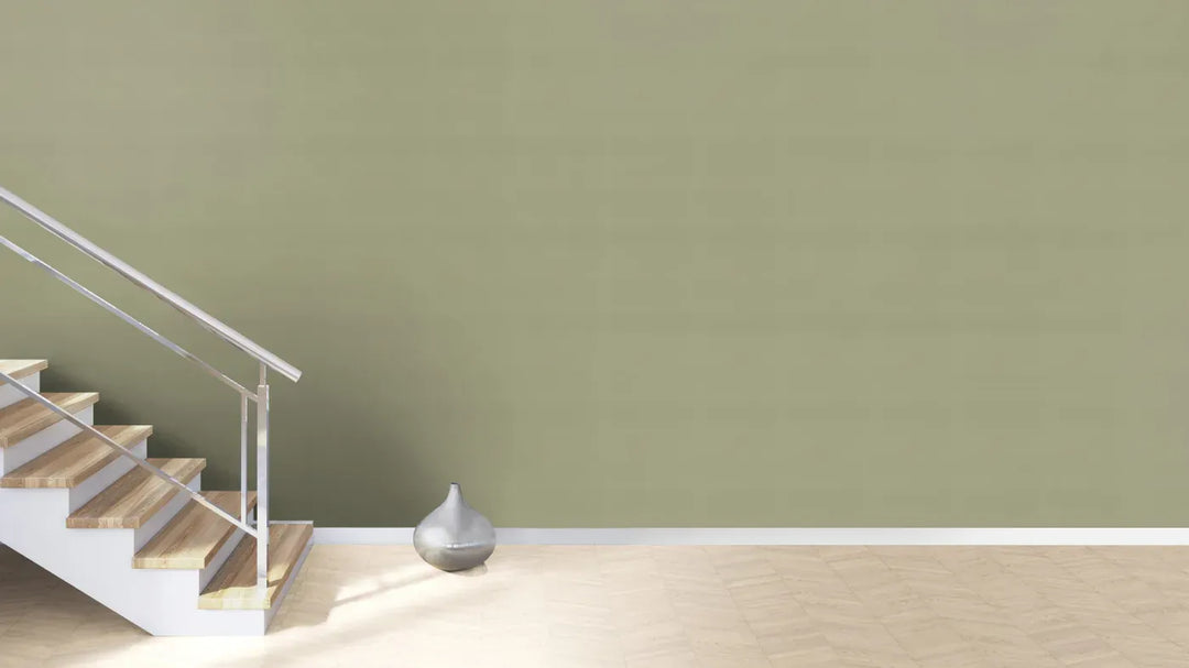 RASCH wallpaper 2510745 | Khaki shade with a subtle fabric texture
