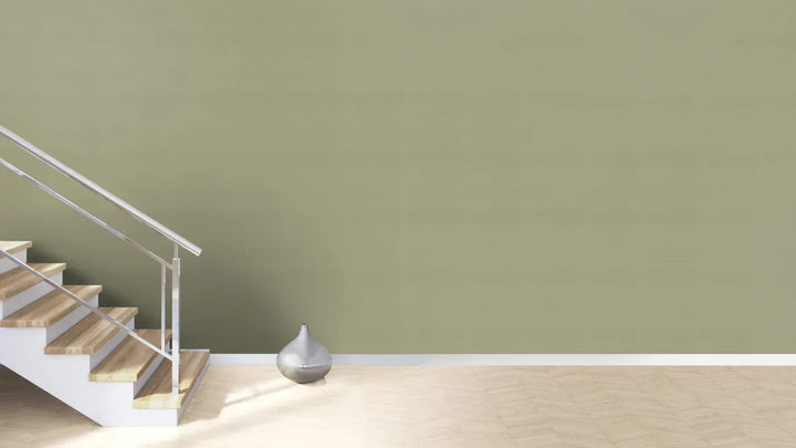 RASCH wallpaper 2510745 | Khaki shade with a subtle fabric texture