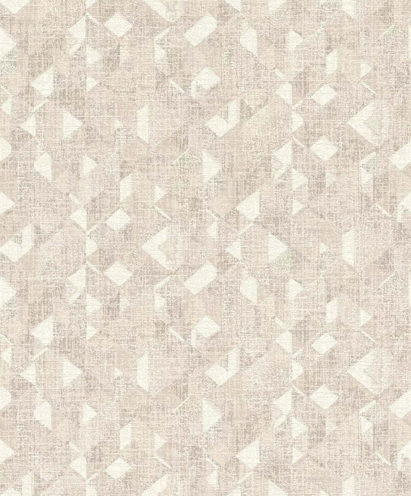 Wallpaper Rasch with geometric pattern beige, 654226, Welcome Home Rasch