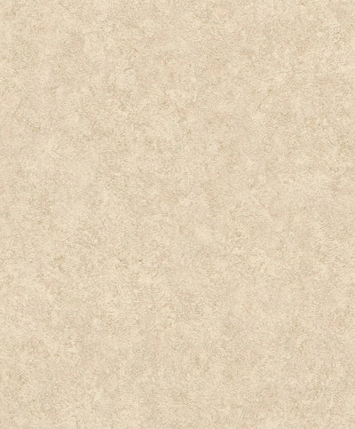 Plain wallpapers RASCH with small text in light beige, 649376 RASCH