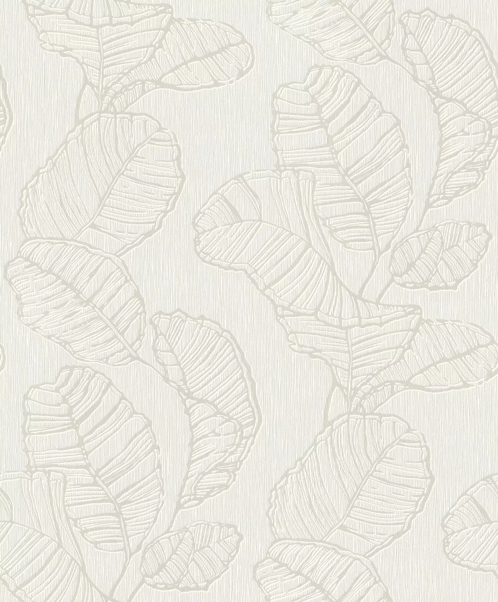 Tapetes RASCH - ar perlamutra lapu motīvu un nelielu tekstūru, 822601 RASCH