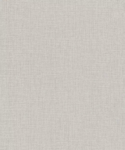 Wallpaper RASCH with fine textile texture, taupe, 653748 RASCH