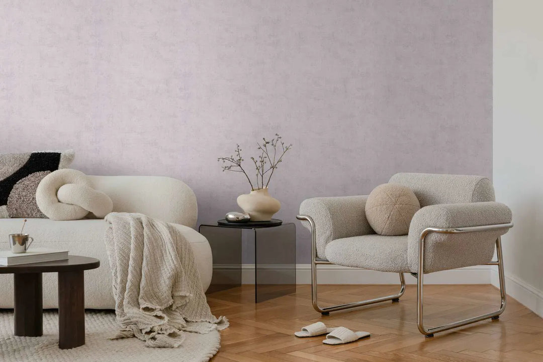 Tapetes vienkrāsainas, ar elegantu matētu virsmu - violetas - 3011757 AS Creation