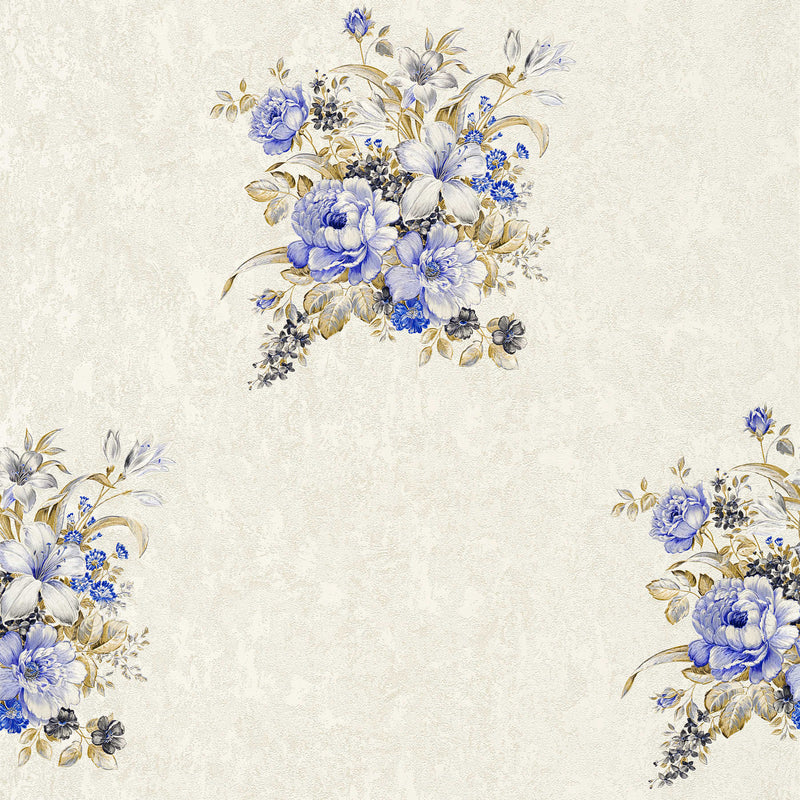 Tapetes ziedu ornamenti un teksturēti raksti, 1327034 AS Creation