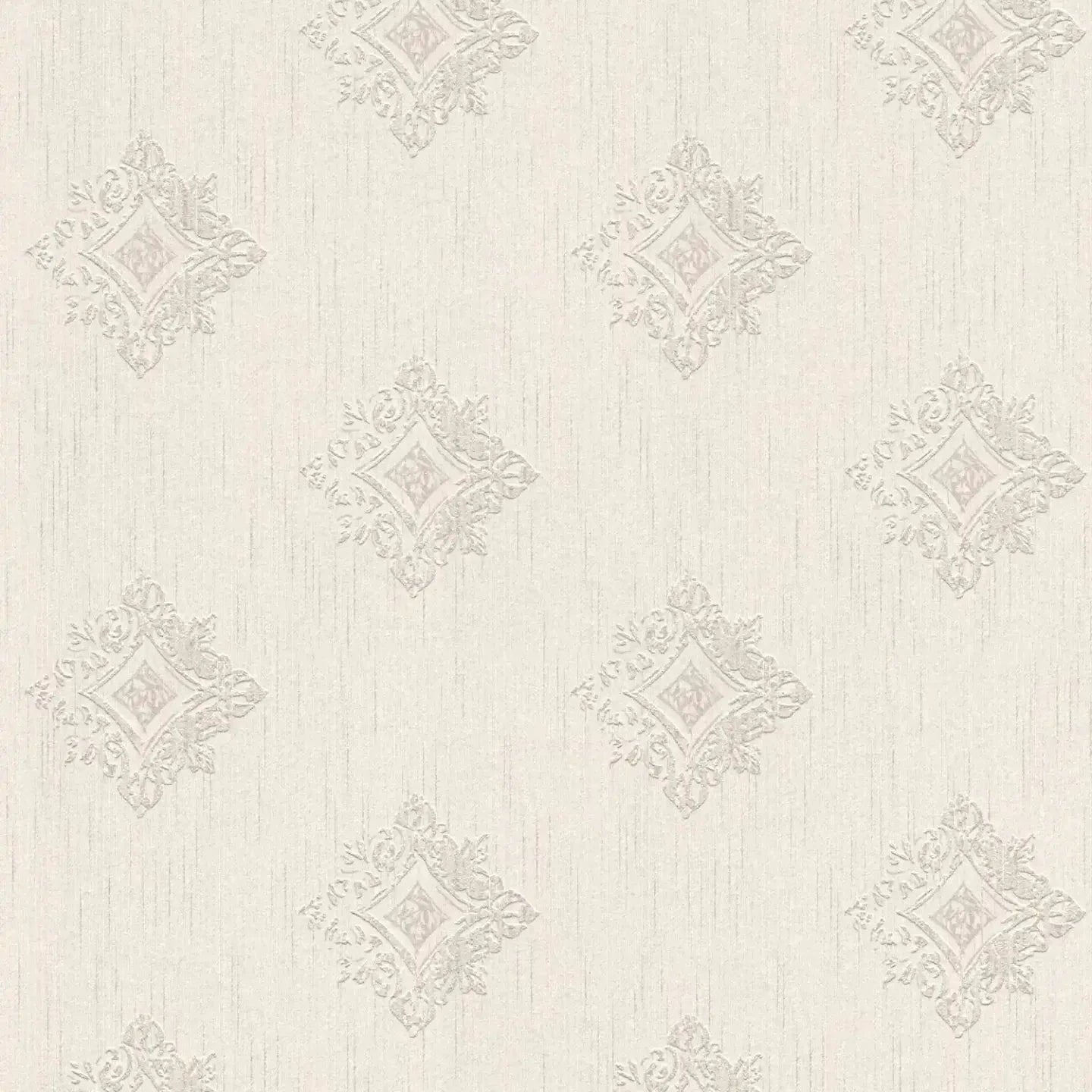 Klasiskas tekstila tapetes AS Creation 96200-2 krēmā krāsā AS Creation