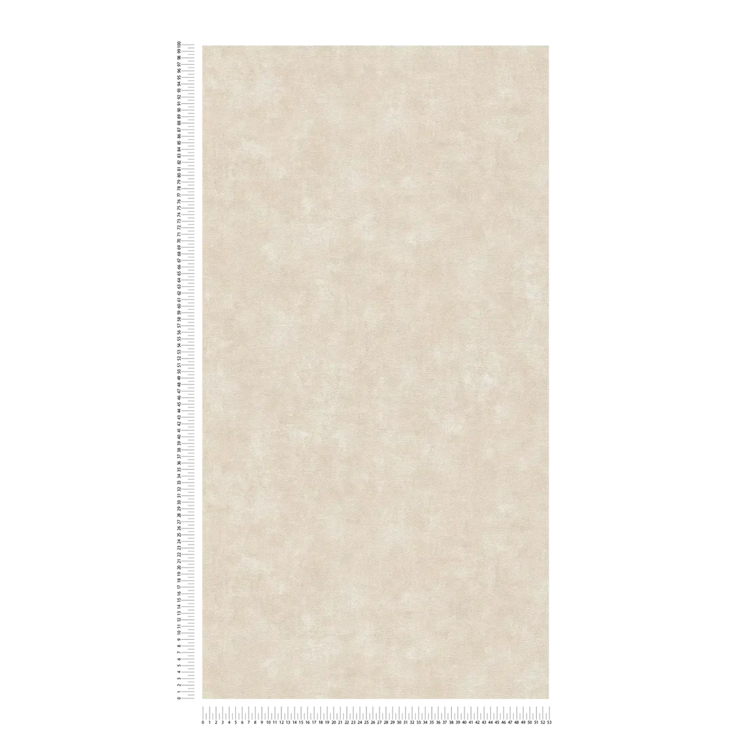 Teksturētas neaustas tapetes ar mīkstu, matētu virsmu bēšā krāsā - 1370157 AS Creation