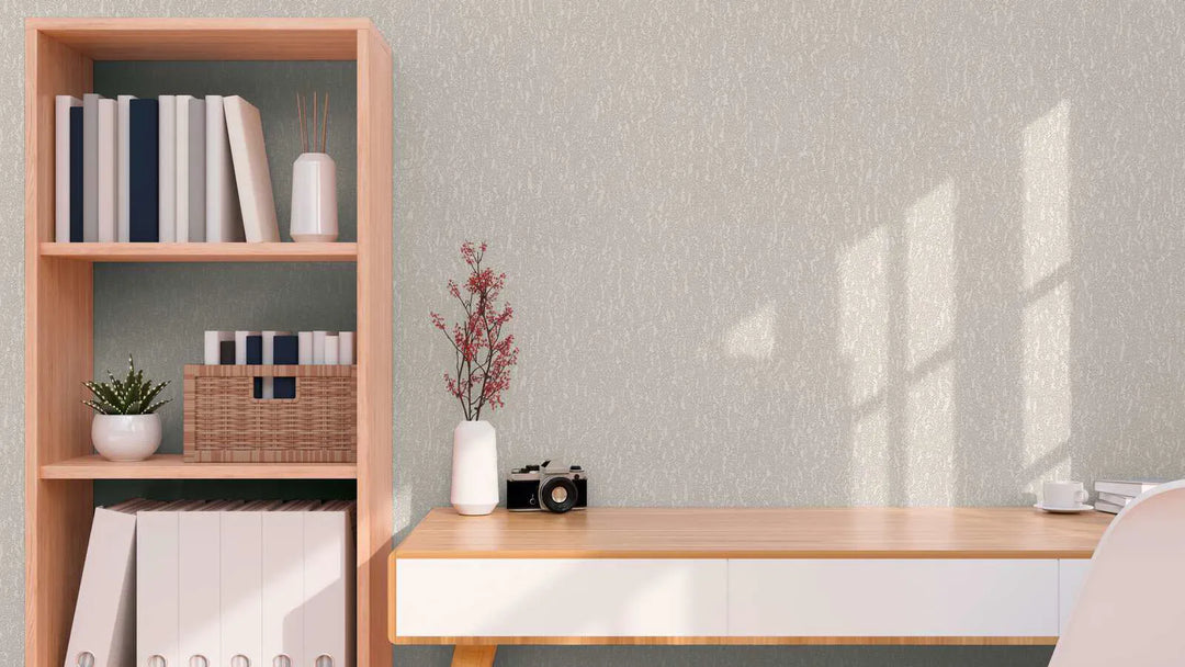 Teksturētas tapetes ar reljefu virsmu - pelēkā krāsā - 3010647 AS Creation