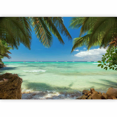 Tropical photographets with ocean beaches - rest on the beach, 61680 G -art