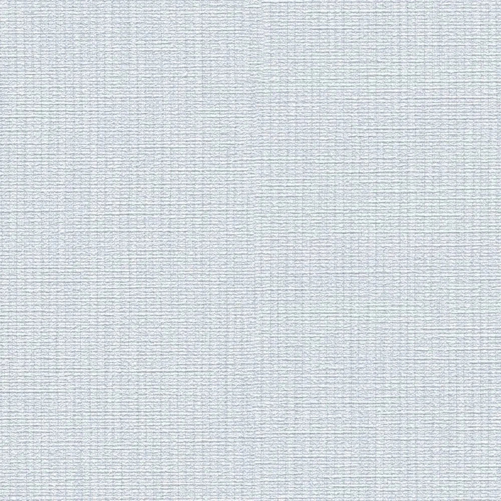 Vienkrāsainas tapetes ar auduma izskatu, gaiši zilā krāsā, 1414774 AS Creation