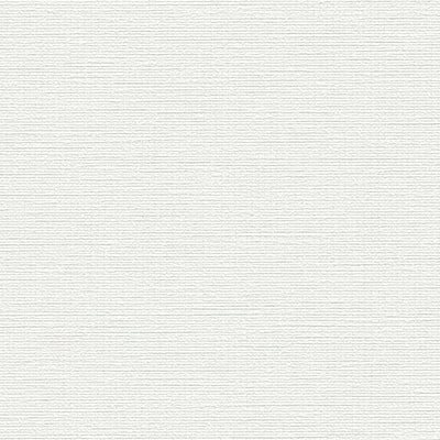Vienkrāsainas flizelīna tapetes ar lina tekstūru: baltā krāsā, 1367641 AS Creation
