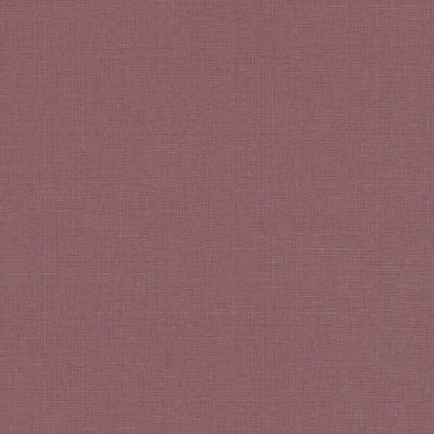 Vienkrāsainas flizelīna tapetes ar lina tekstūru: violetā krāsā, 1367644 AS Creation