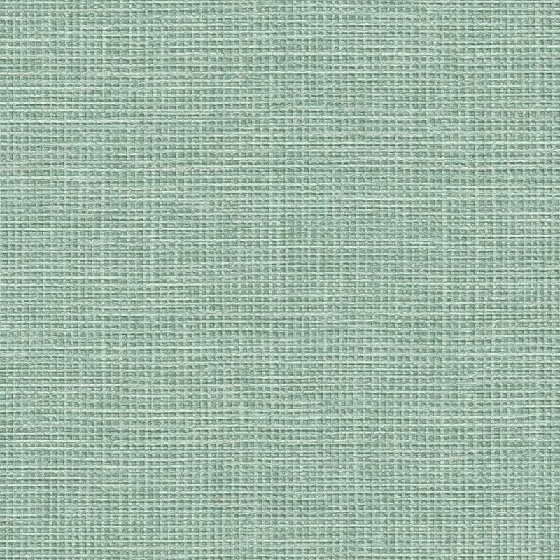 Vienkrāsainas flizelīna tapetes ar lina tekstūru: zaļā krāsā, 1367642 AS Creation