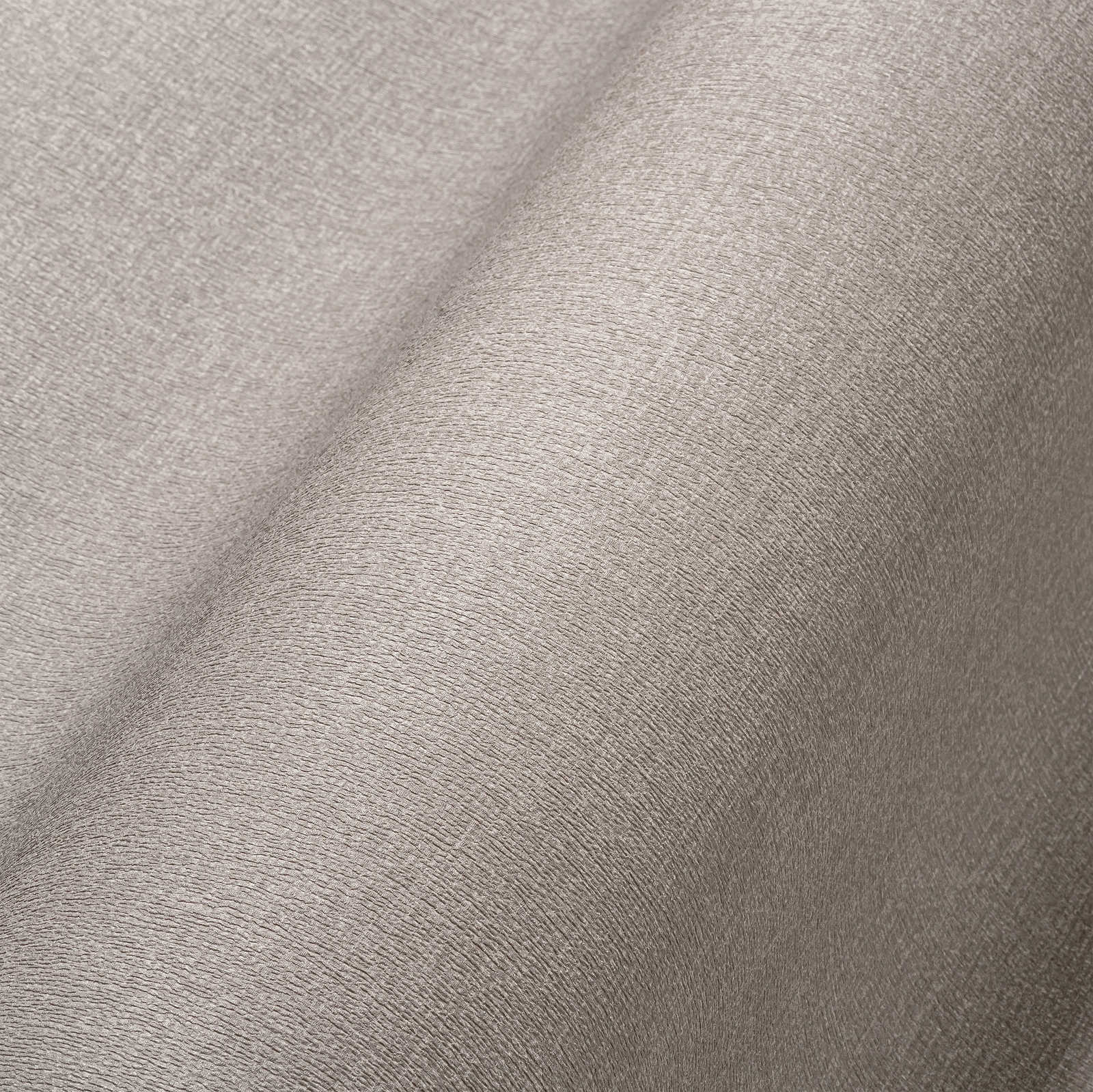 Vienkrāsainas matētas tapetes ar tekstūru pelēkos toņos - 1376734 AS Creation