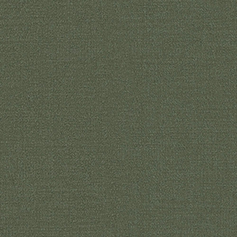 Vienkrāsainas matētas tapetes ar tekstūru tumši zaļā krāsā, 1376727 AS Creation