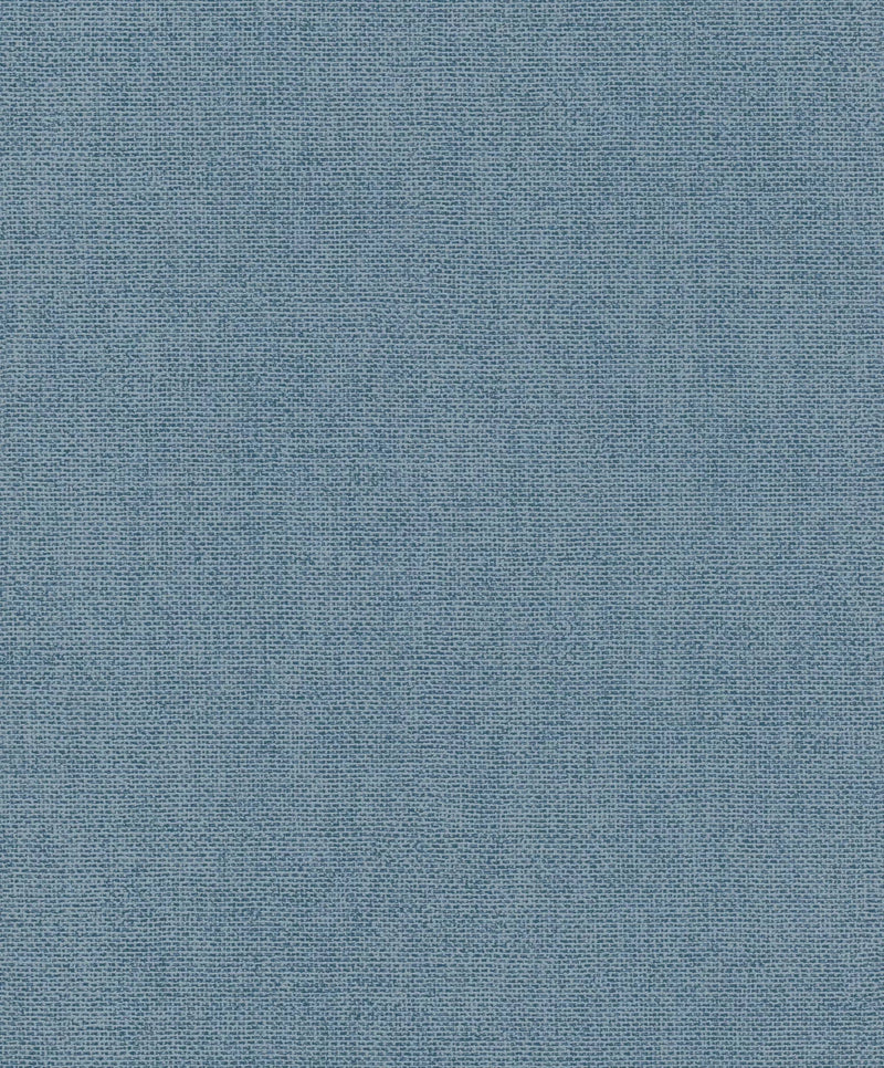 Monochrome matte wallpaper RASCH, dark blue, 1141574 RASCH